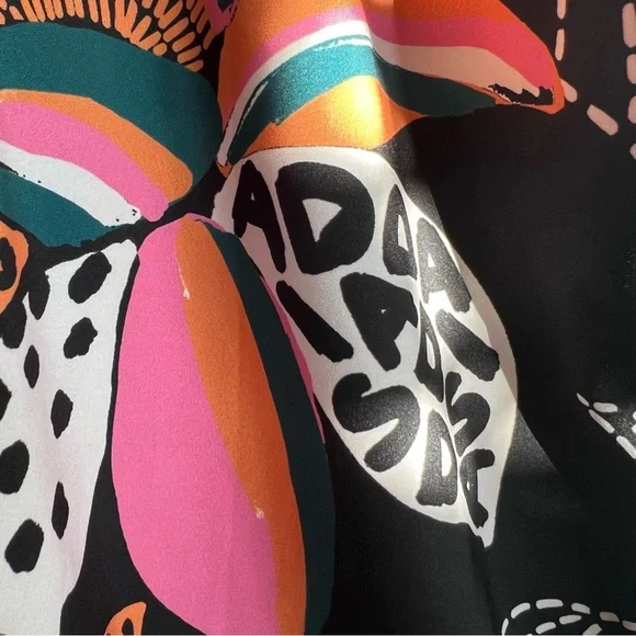 ADIDAS x FARM Rio Track Jacket Tropical Floral Print Athletic Windbreaker Medium - Picture 9 of 10